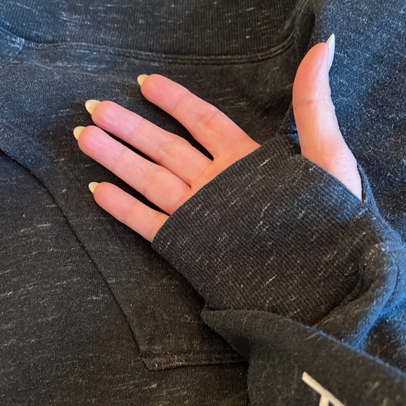 Calvin Klein Performance Hooded Sweatshirt Size XL Black & Heathered Grey - Picture 7 of 10